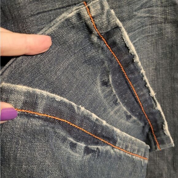 Custo Barcelona Mens Straight Blue Jeans, Waist 32x32 - Picture 12 of 14